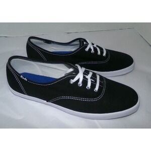 Keds Women‎ Shoes 7.5 Black Champion Original Lace up Shoes